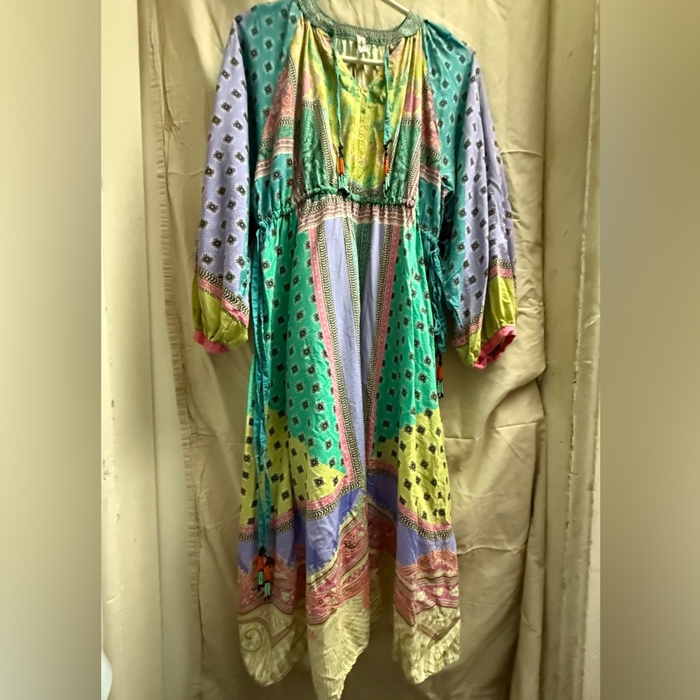 Made in Pakistan!  Beautifully made dress.